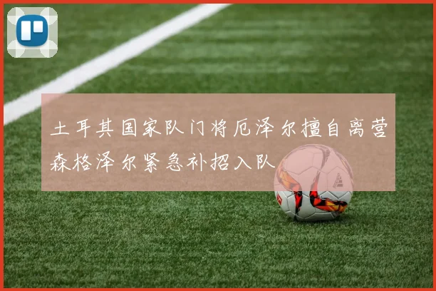 土耳其国家队门将厄泽尔擅自离营森格泽尔紧急补招入队